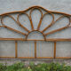 Vintage rattan headboard 2 seats 150 x 103 cm