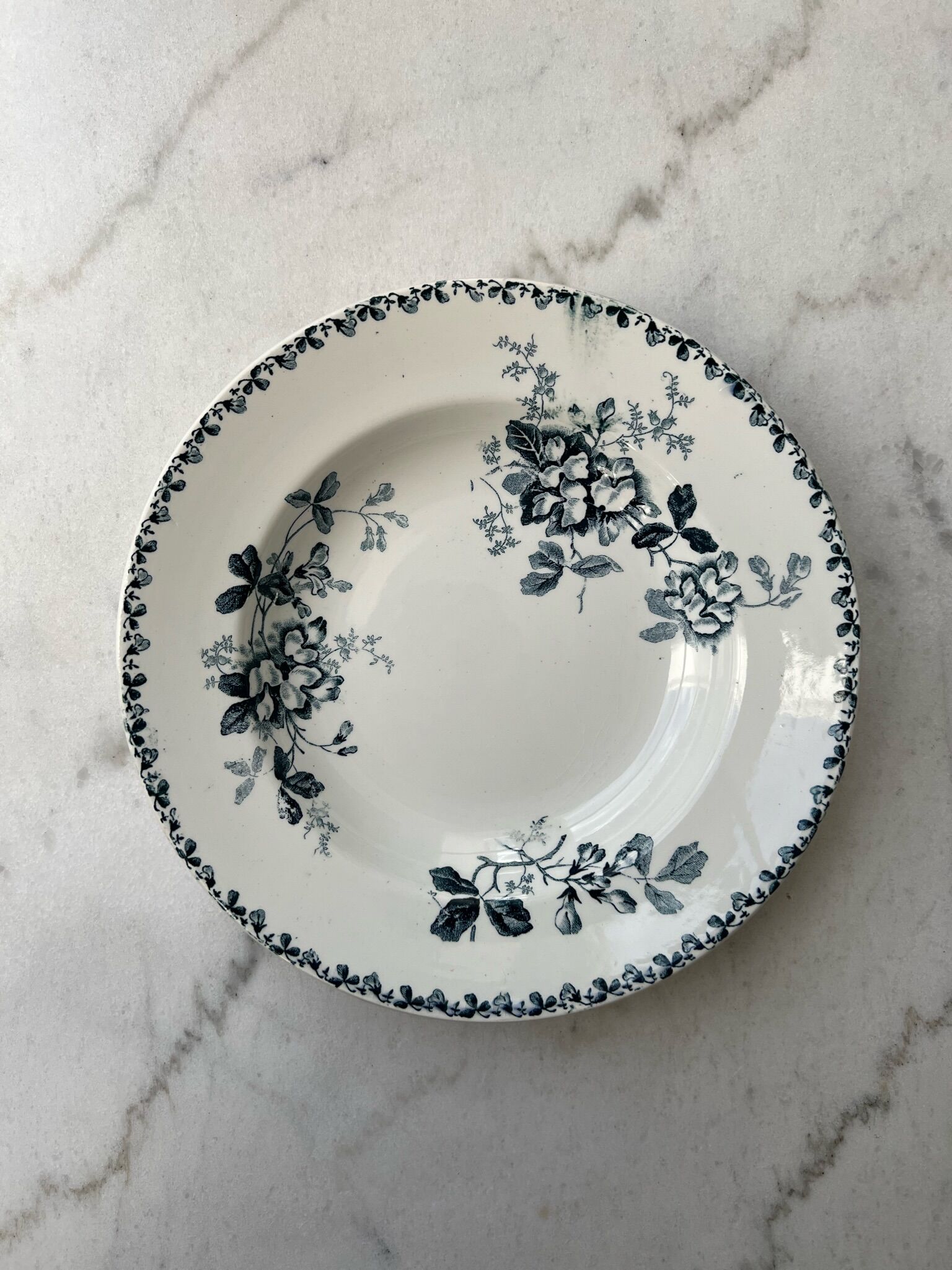 Soup plate - Moulin des Loups et Hamage Acacia model