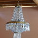Lustre montgolfière pampilles ø 30 cm