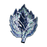 Vallauris blue ceramic sheet dish