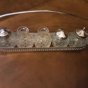 Vintage condiment set