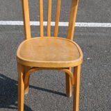6 Baumann beech chairs