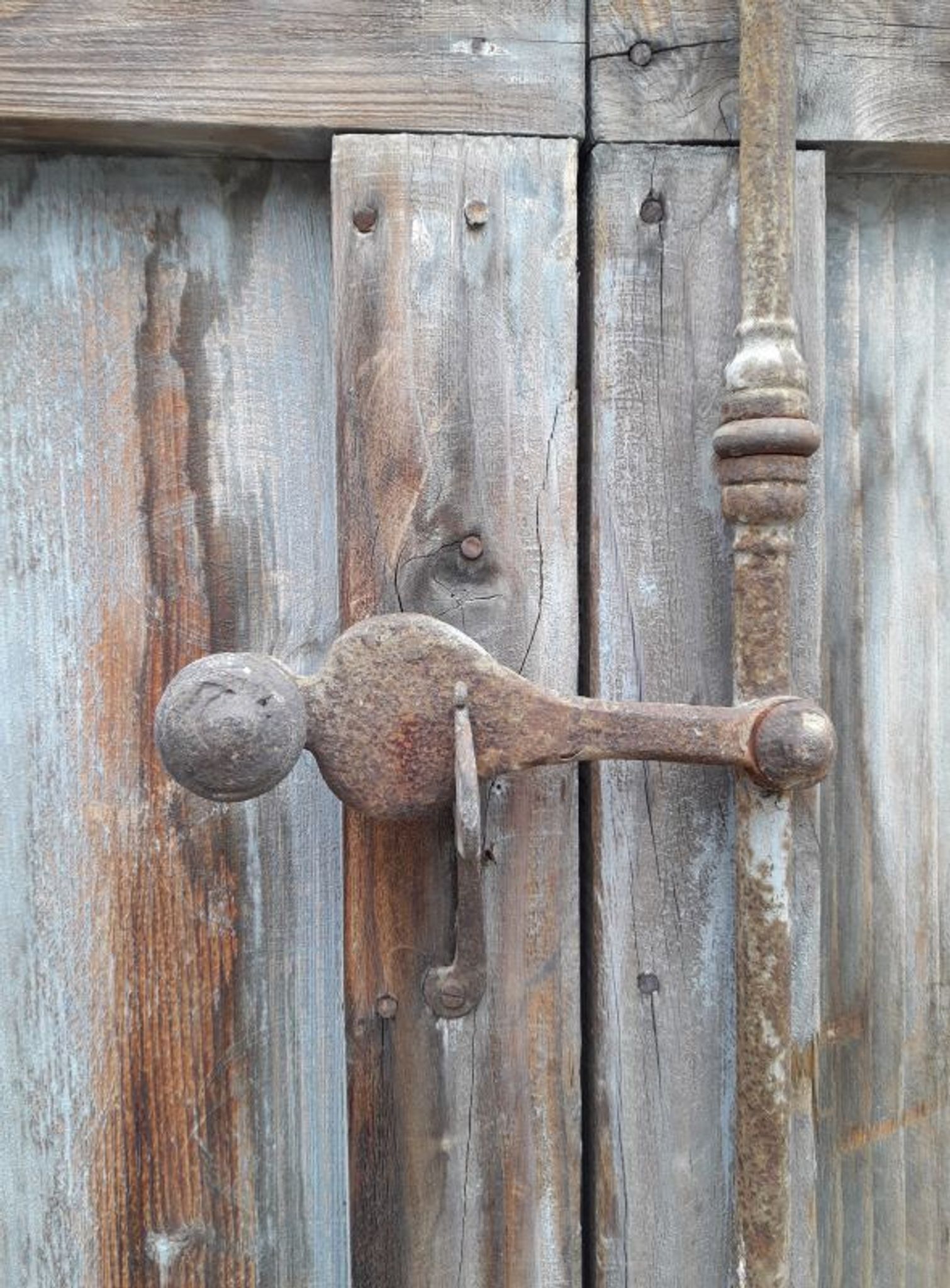 Pair of shutters fir hinges XVIII° old