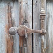 Pair of shutters fir hinges XVIII° old