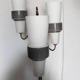 3-light floor lamp from Arlus from the 1950s