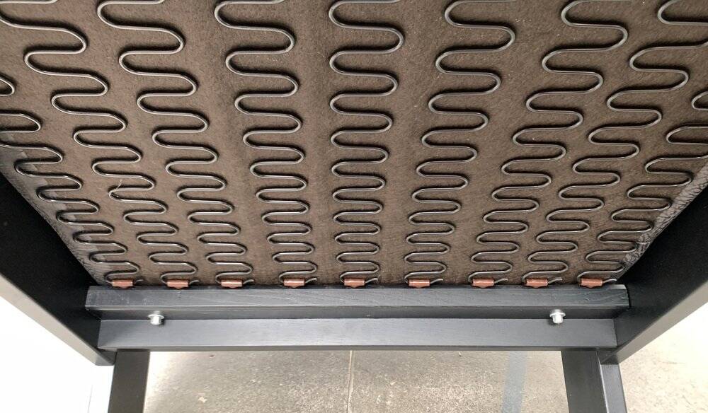 Postmodern German brutalist lounge chair by Rolf Benz for Musterring, 1990s.