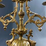 19th century bronze candlestick in Louis XIV style