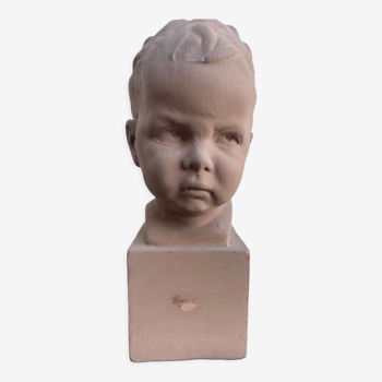 Bust of a child mid-20th century