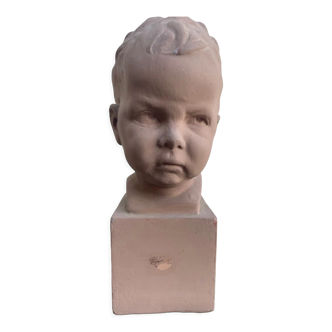 Bust of a child mid-20th century
