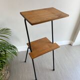 Vintage side table, pedestal, end table