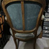 Louis XV style convertible armchair