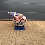 Artifort Ribbon chair by Pierre Paulin, Pierre Frey: The Painter's Canvas