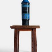 Bitossi by Aldo Londi Lidded XL Chamotte Vase, Handcrafted in Italy, C. 19