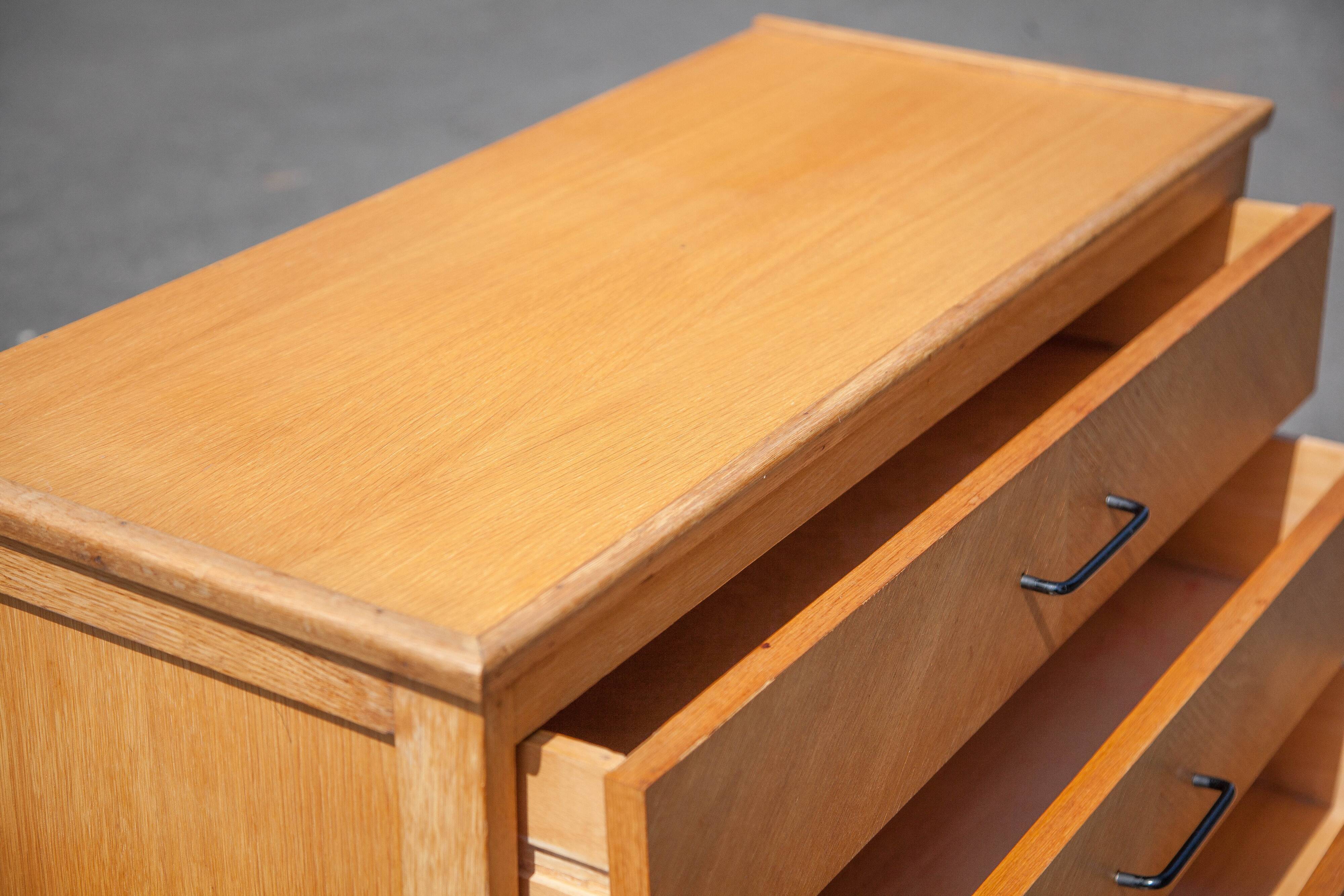 Commode vintage, meuble à tirois, meuble de rangement, commode bois, 60's