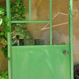Workshop/industrial style steel door