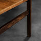 Danish coffee table in rosewood Capella by Illum Wikkelsø