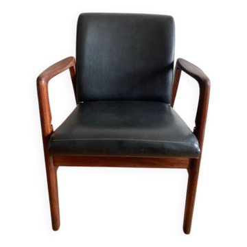 Scandinavian teak armchair