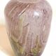 Vase signed La Rochère crystal Height 25.8 cm