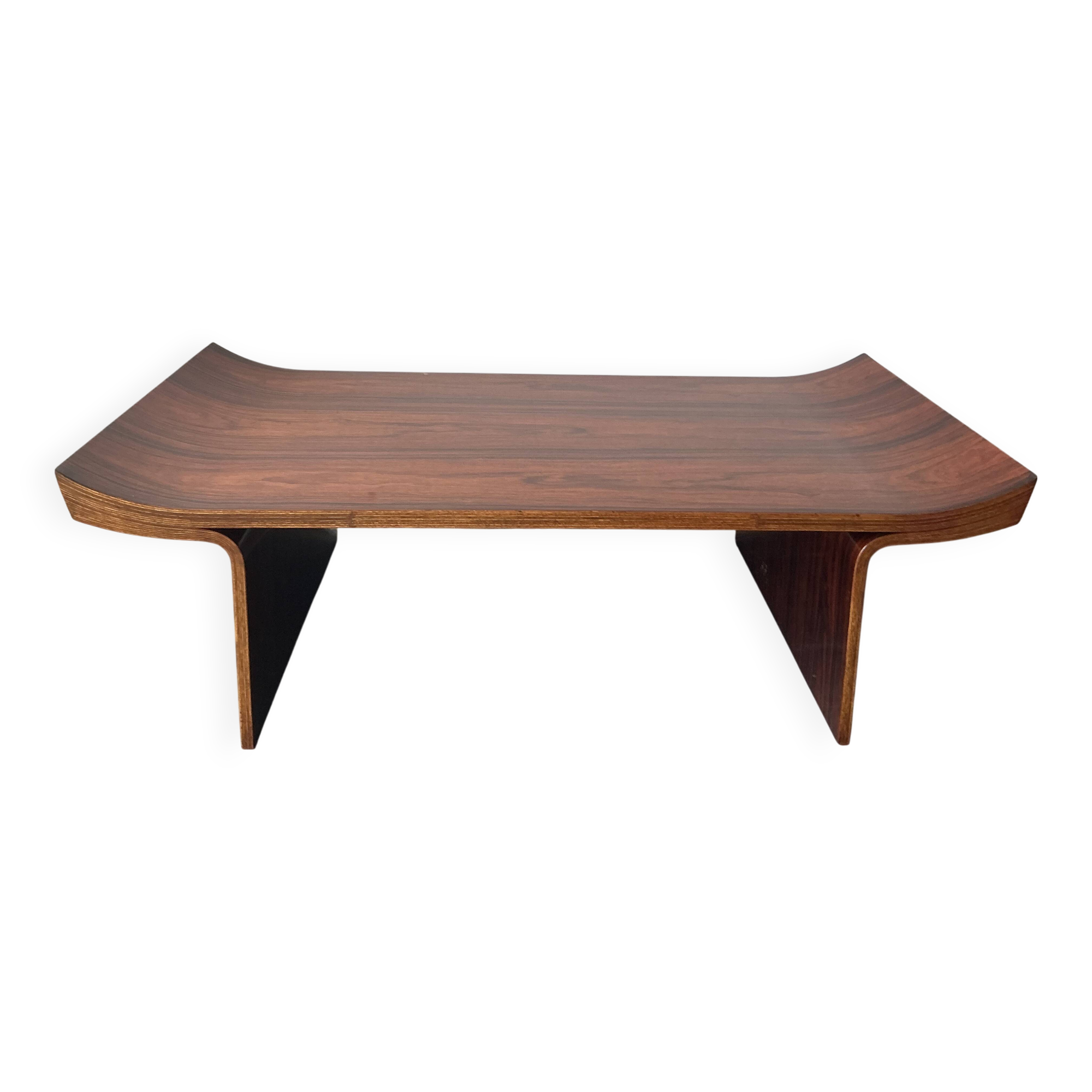 Japanese Tendo Mokko coffee table / bench 1960.