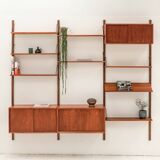 3-Bay wall unit by Poul Cadovius