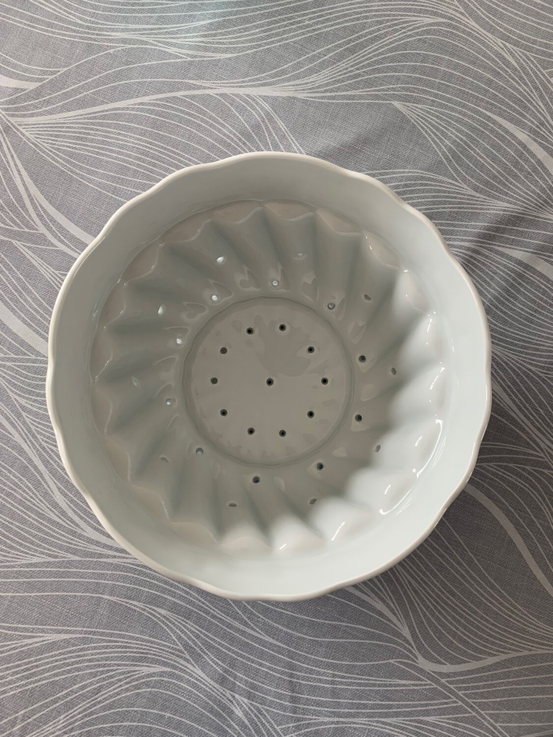 Égouttoir en porcelaine