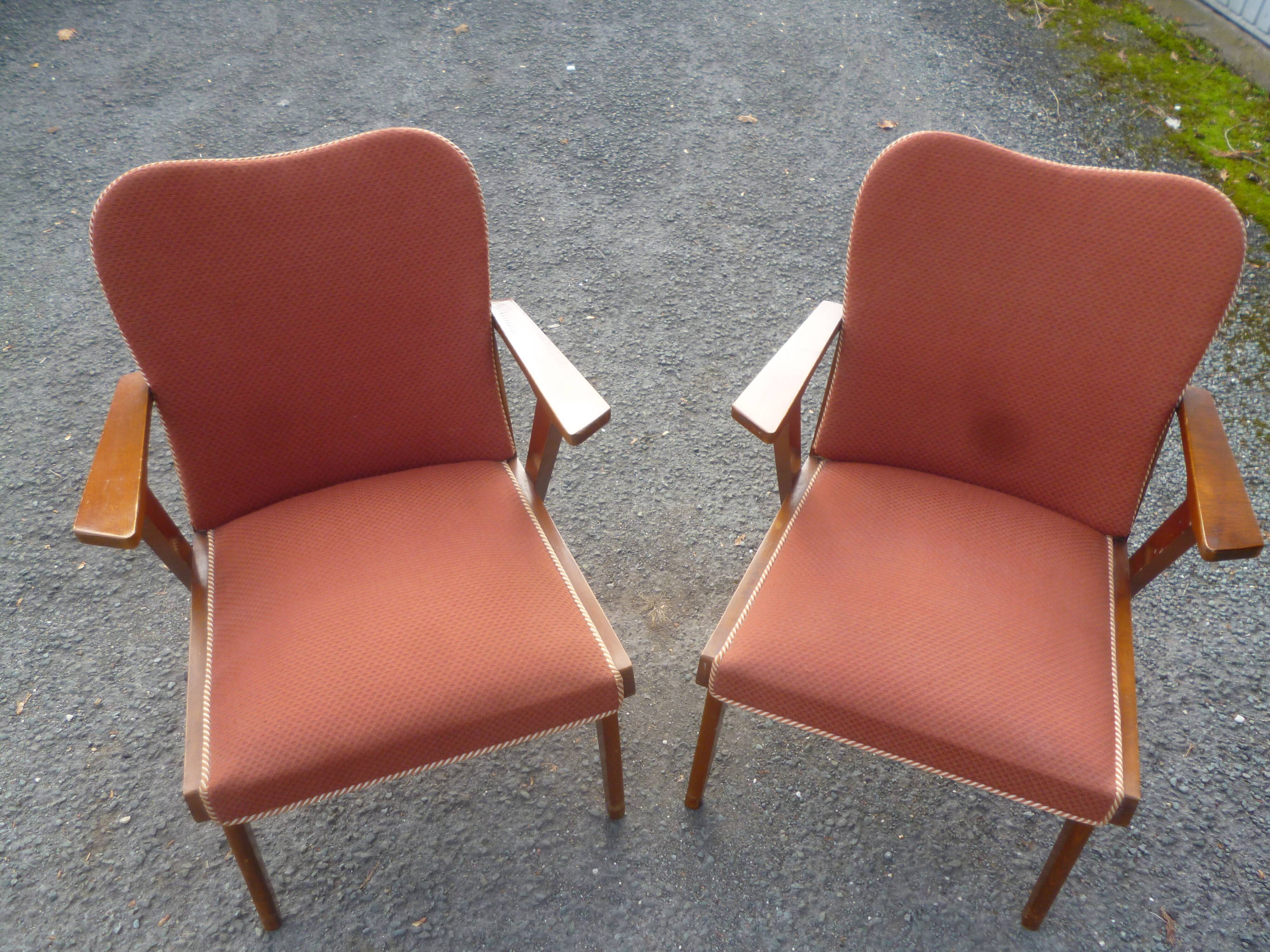Pair of armchairs