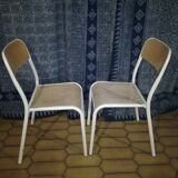 Pair of school chairs