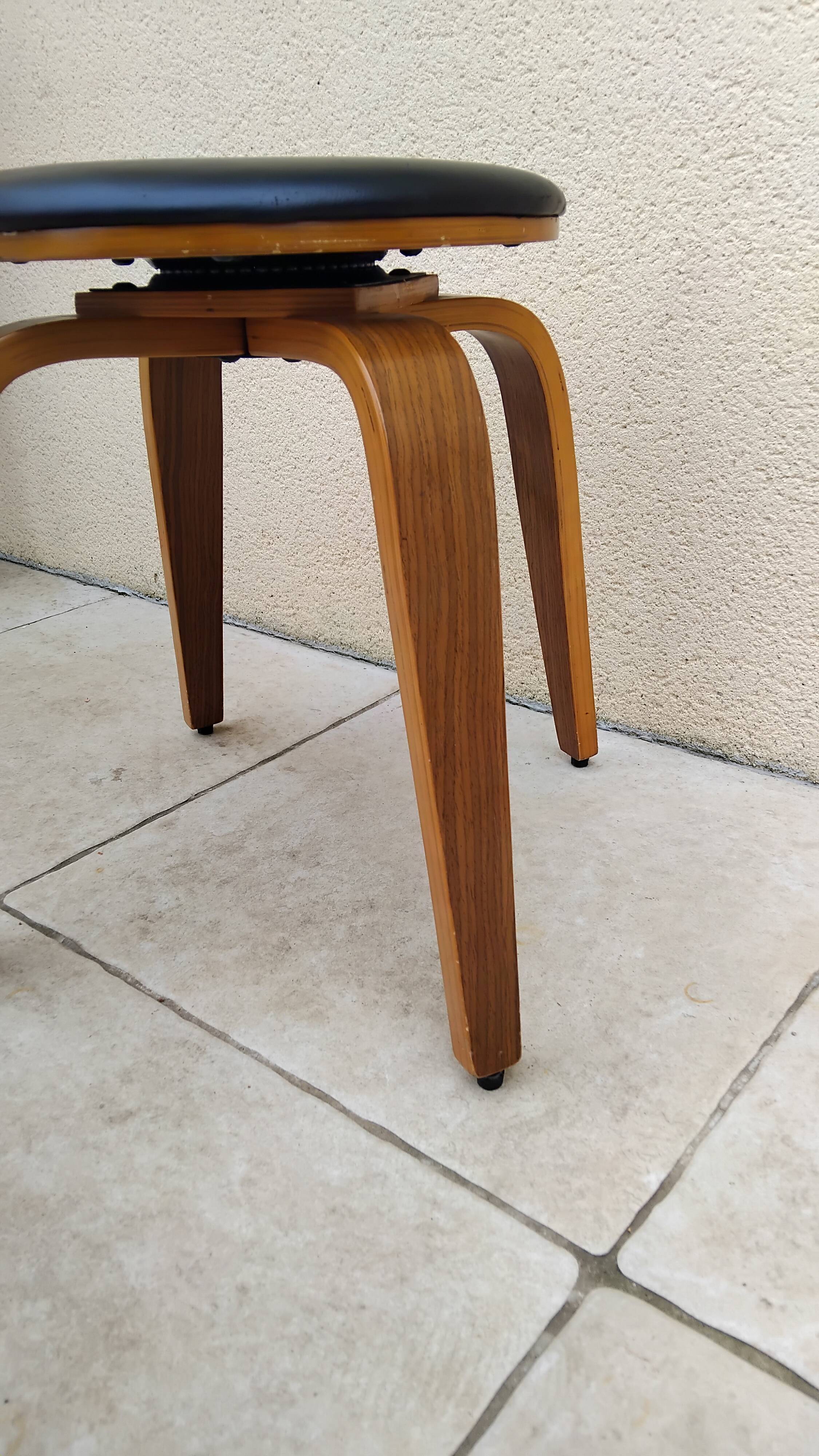 Vintage stool design from the 70s