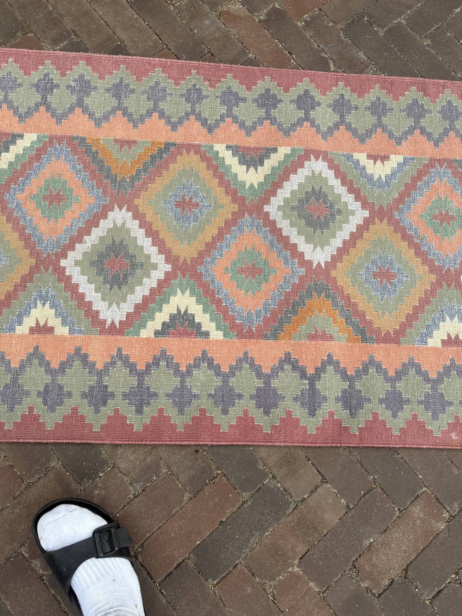 Vintage Kilim Rug – Small Runner 240x76