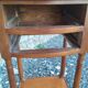 Antique bedside table in Louis XVI style