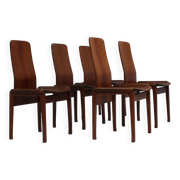 Fiorenza chairs by Tito Agnoli for Molteni, Set of 6