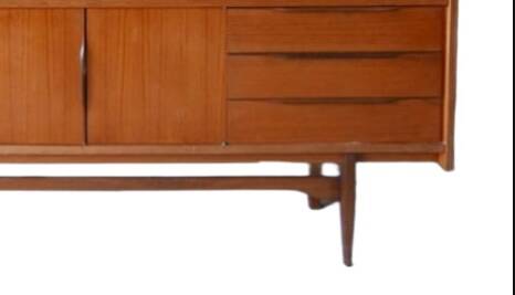Vintage Scandinavian teak sideboard