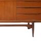 Enfilade scandinave vintage en teck
