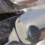 12 Christofle Concorde silver-plated mocha spoons, 10.1 cm