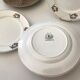 Nine dessert plates Moulin des loups - Hamage