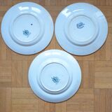 Lot of 3 mismatched old plates