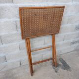 Bamboo side table