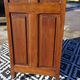 Small oak cabinet, 4 doors, Louis XIII style