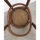 Children's high chair, curved beech and cannage 1960
