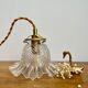 Vintage glass tulip walker