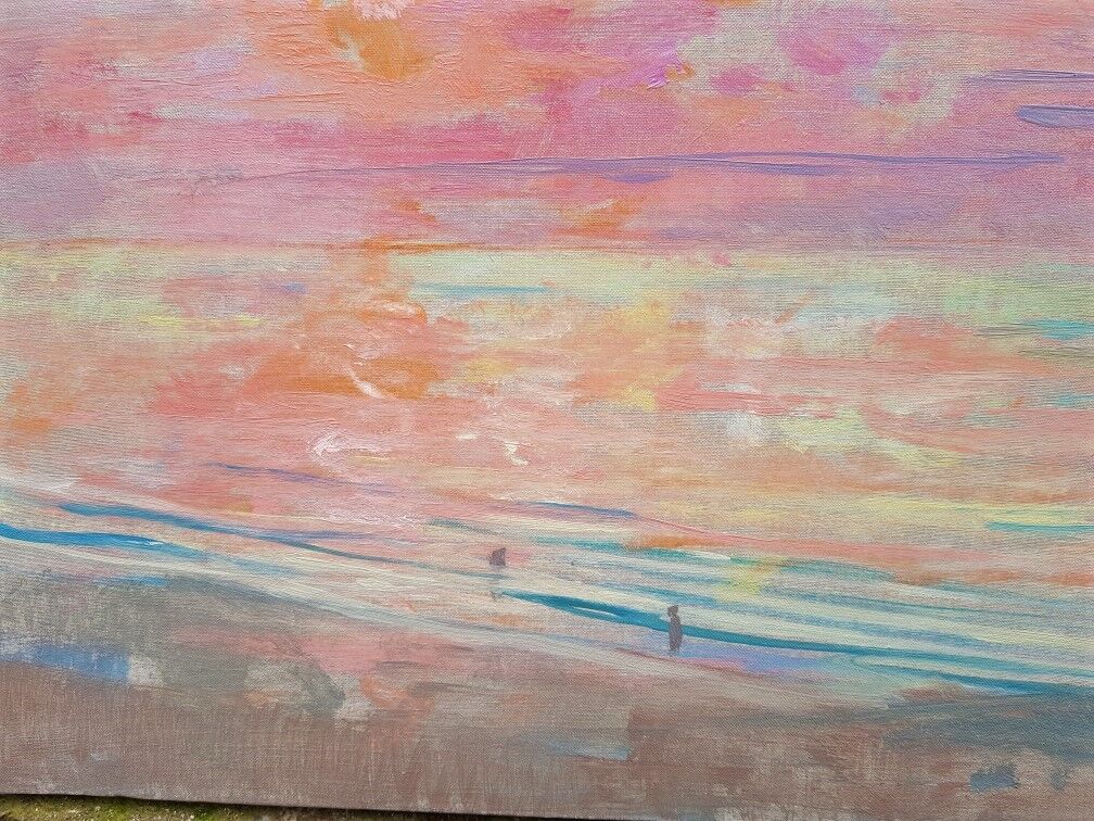 Sunset in the North Sea Maud Gérard