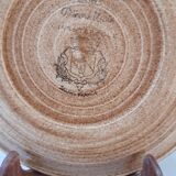 Set of 5 dessert plates in Salins stoneware 70s