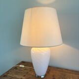 Lampe de table vintage design en verre de Murano