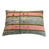 Vintage turkish handmade cushion cover , 40 x 60 cm