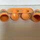 Emsa W Germany orange-yellow salt and pepper shaker