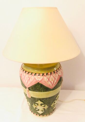 Lampe colorée vintage