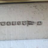 Silver metal lamp base