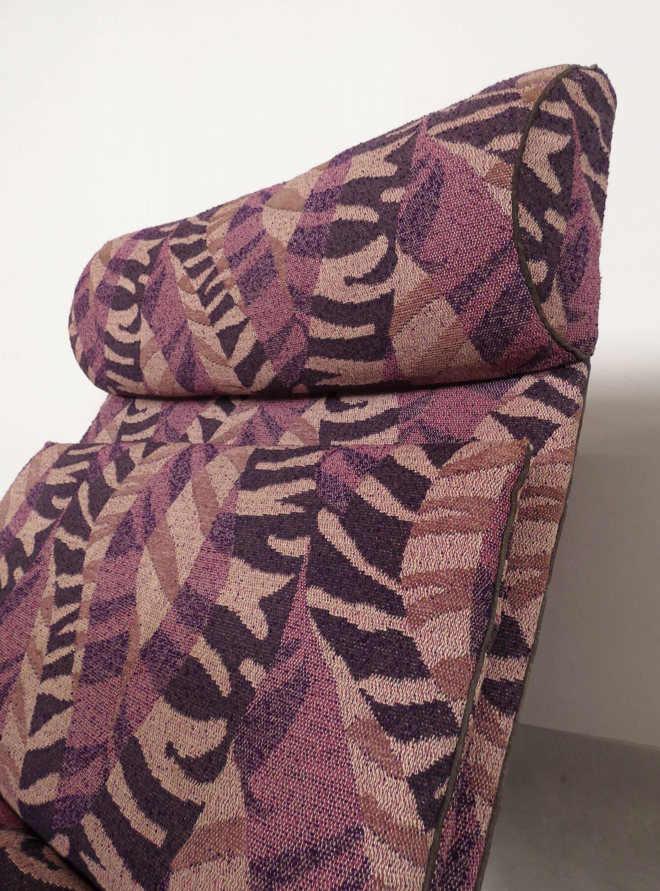 Saporiti chairs in Missoni fabric
