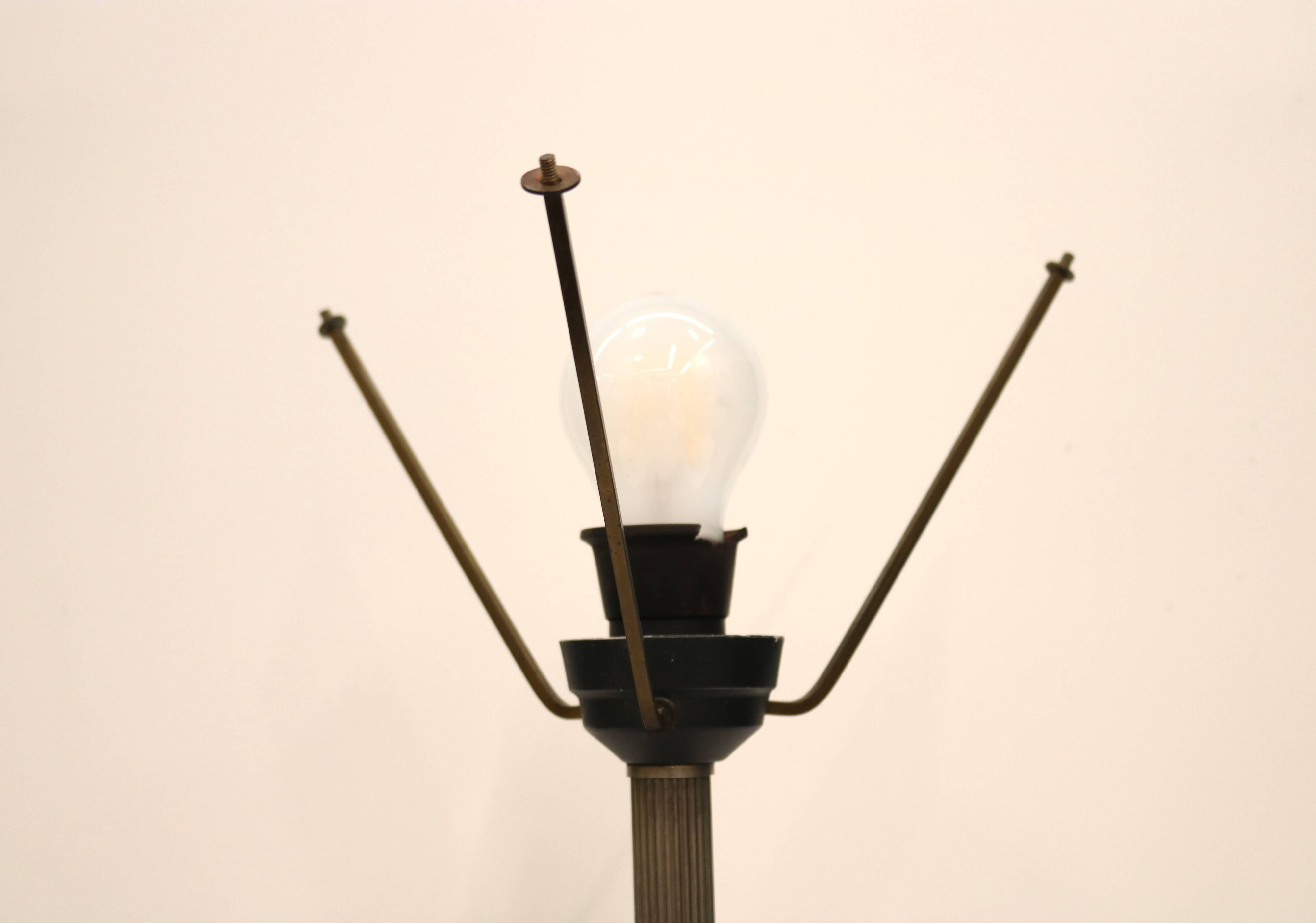 A striking modernist table lamp dating from the 1950s.