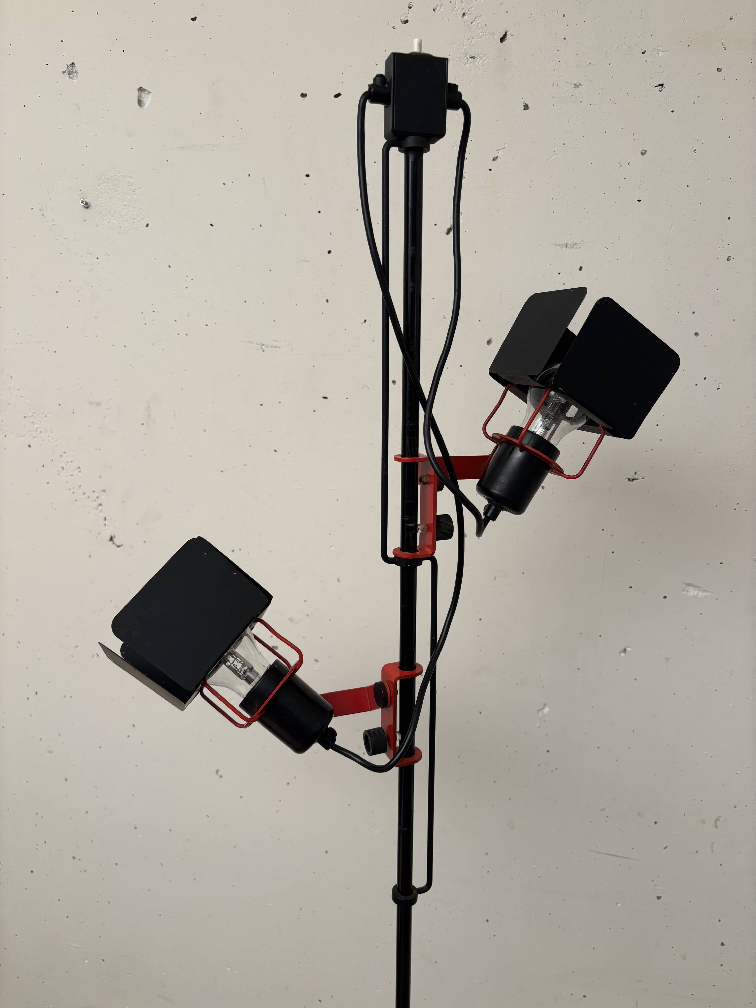 Jean Michel Chaudeurge floor lamp, Disderot 1970